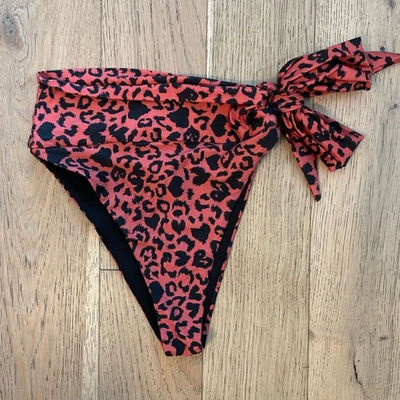 Beach Riot Pink and Red Bikini Set - Picture 6 of 6